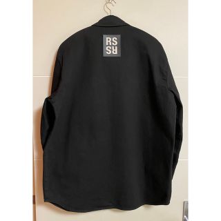 ラフシモンズ(RAF SIMONS)のRAF SIMONS デニムシャツ ブラック(Gジャン/デニムジャケット)