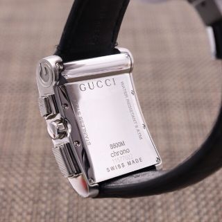 Gucci - 正規品【新品電池】GUCCI 8600M/クロノグラフ 動作品 chronoの