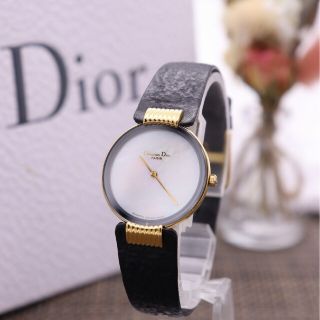 クリスチャンディオール(Christian Dior)の正規品【新品電池】ChristianDior バギラ/46153-3 動作良好(腕時計)