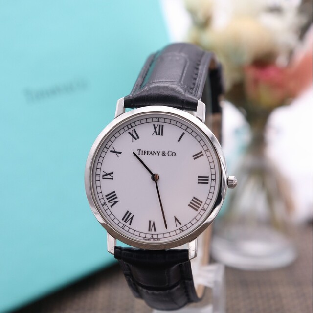 箱付き【新品電池】Tiffany クラシック/動作良好 美品 M151 | フリマアプリ ラクマ