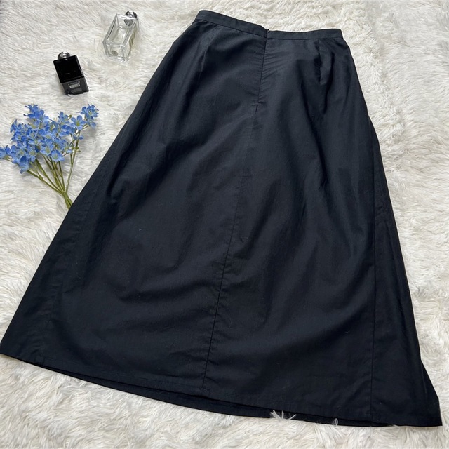 Drawer(ドゥロワー)の極美品✨ atlantique ascoliロングスカート　コットン　ドゥロワー レディースのスカート(ロングスカート)の商品写真