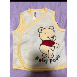 ディズニー(Disney)のBABYPOOH   フリースベスト ベビー(その他)