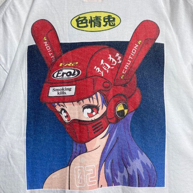 【即完売モデル】FR2 バイカーガール 色情兎 バックプリント tシャツ