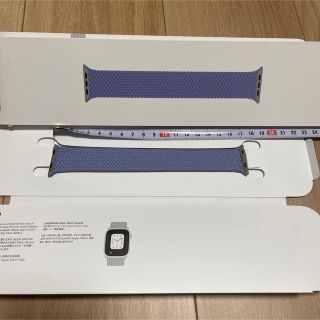 Apple Watch 純正バンド サイズ11 45mm Lavender(その他)