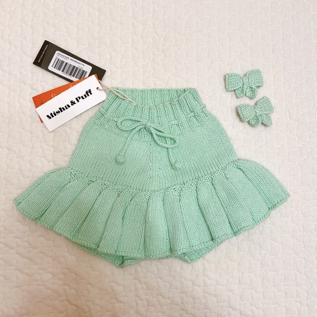 Misha & Puff - こげぱんmisha&puff skirt&リボンセット