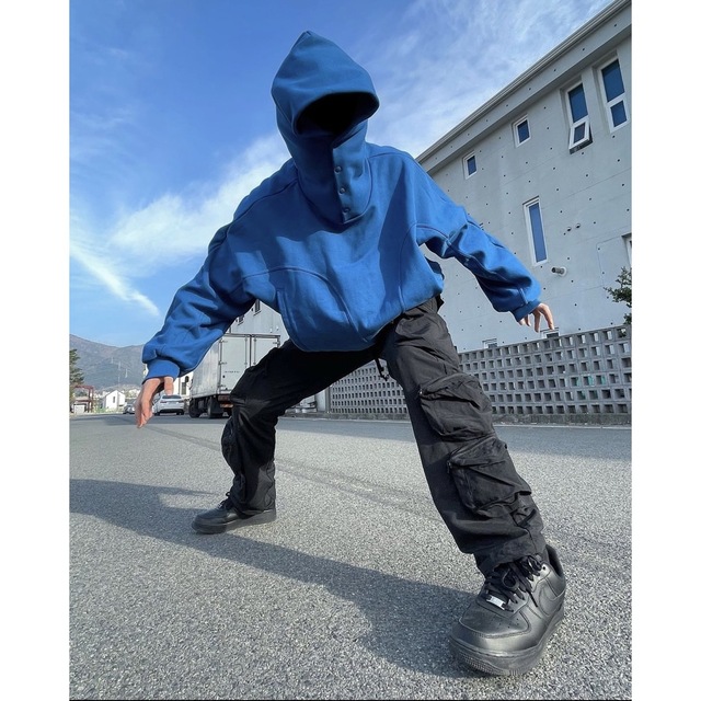 GRAILZGEOMETRY HOODIE GREEN WAVE パーカー