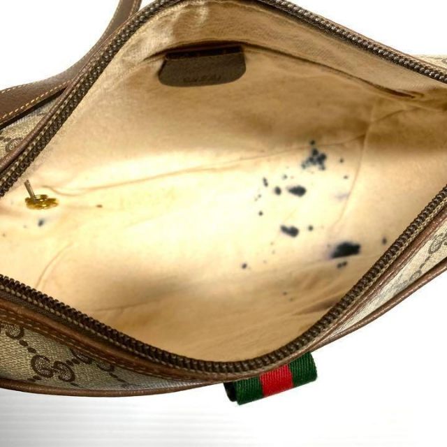 OLD GUCCI シェリーライン PVC ショルダーバッグ 5161 【残りわずか