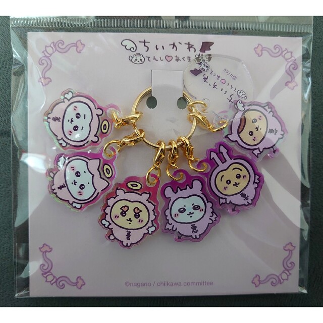ちいかわ てんしとあくま あかちゃんたちの6連 ミニ アクリルチャーム