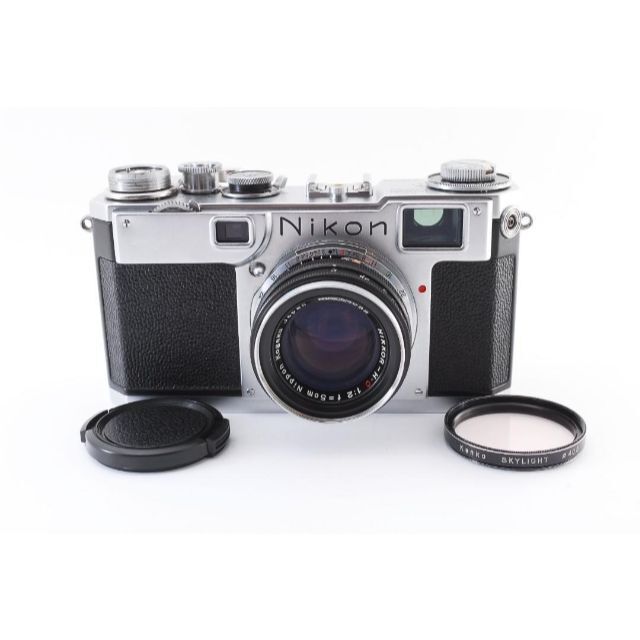 【希少・完動品】  Nikon ニコン S2 後期 レンズセット フィルムカメラ