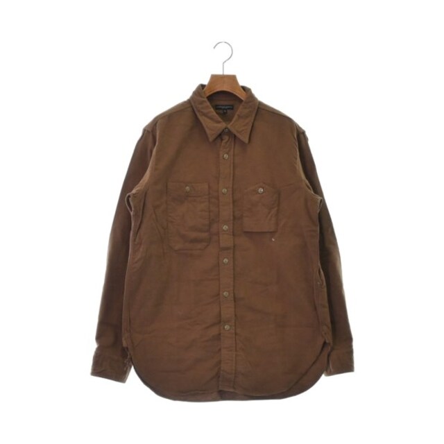 Engineered Garments カジュアルシャツ L 茶 - シャツ