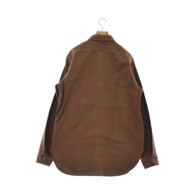 Engineered Garments カジュアルシャツ L 茶 - シャツ