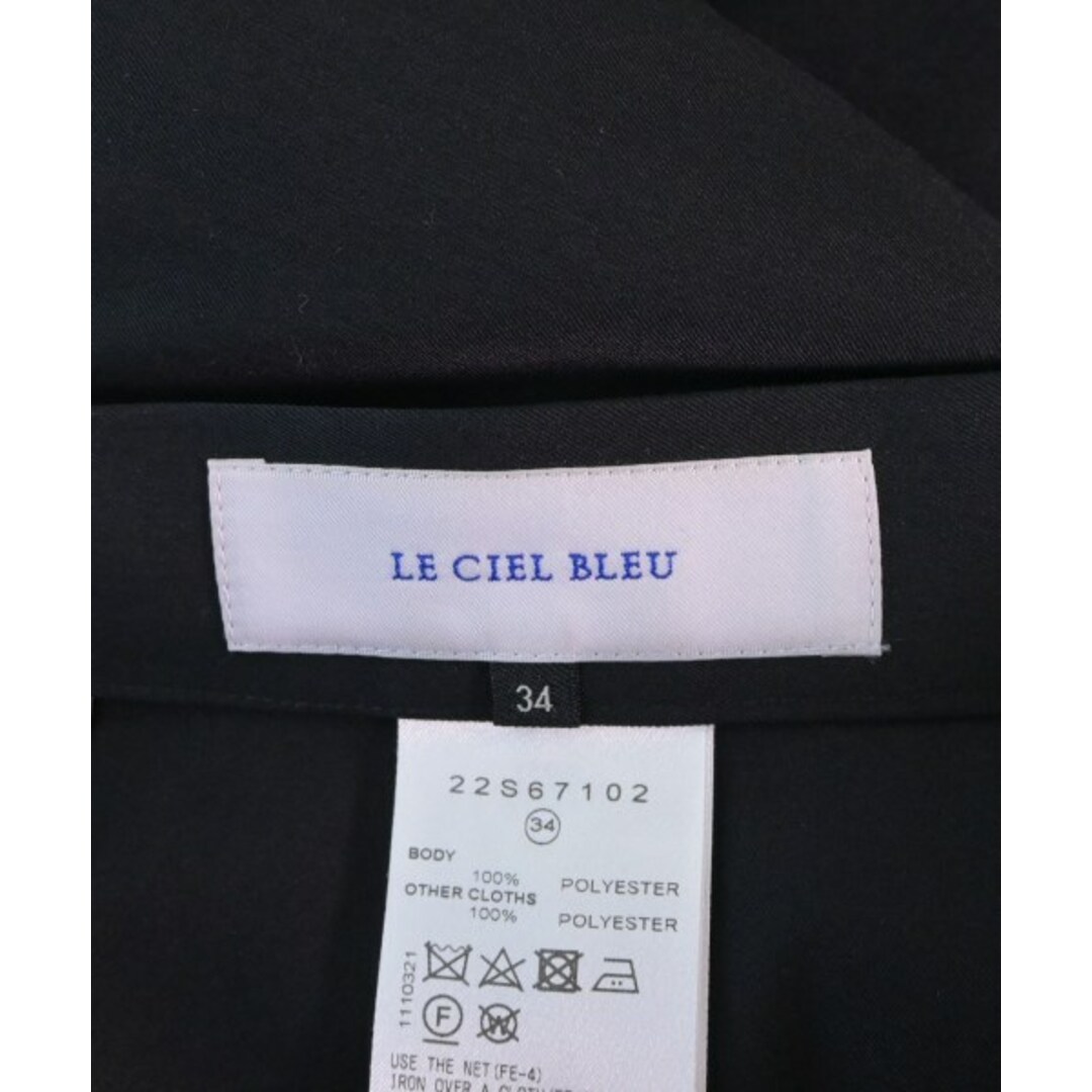 LE CIEL BLEU(ルシェルブルー)のLE CIEL BLEU ルシェルブルー ひざ丈スカート 34(XS位) 黒 【古着】【中古】 レディースのスカート(ひざ丈スカート)の商品写真