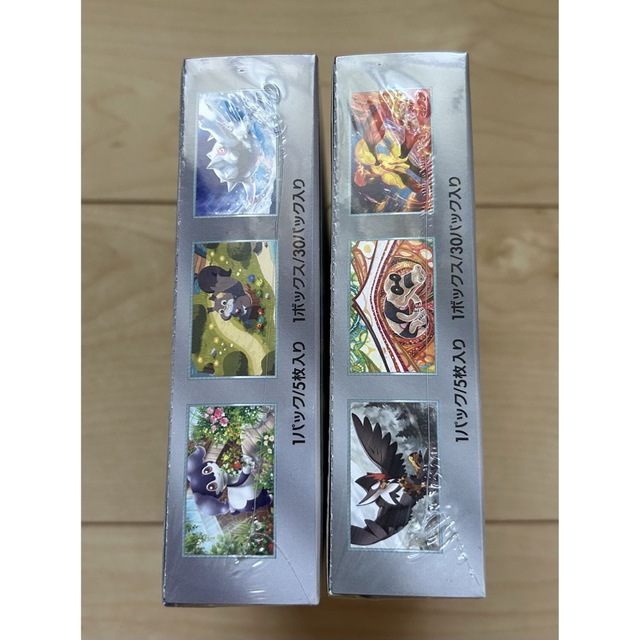 ポケモンカード スカーレットex バイオレットex シュリンク付き 各1BOX