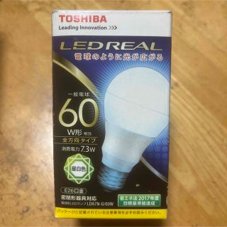 東芝 LED電球 一般電球形 LDA7N-G/60W(蛍光灯/電球)