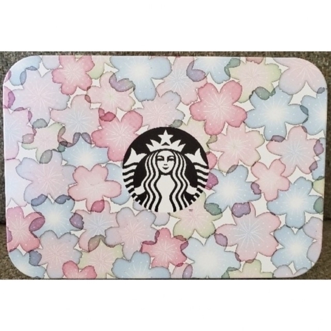 Starbucks(スターバックス)の5/15〆◎スタバ桜2022限定クッキー空き缶ピンク花収納アクセサリー小物入れ春 エンタメ/ホビーのコレクション(ノベルティグッズ)の商品写真