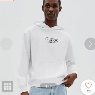 ゲス(GUESS)の[ゲス] フード付きトレーナー GO JORDAN LOGO HOODIE L(パーカー)