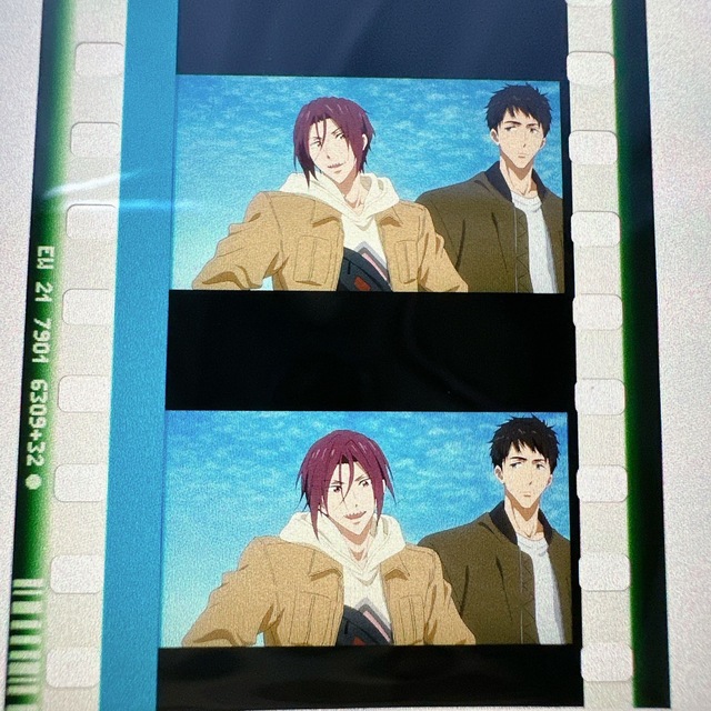 劇場版 Free! FS 特典コマフィルム 松岡凛・山崎宗介