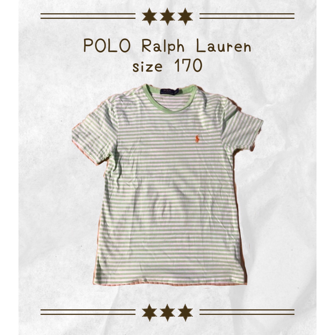 POLO RALPH LAUREN(ポロラルフローレン)のポロラルフローレン  子供用 半袖シャツ 170 キッズ/ベビー/マタニティのキッズ服女の子用(90cm~)(Tシャツ/カットソー)の商品写真
