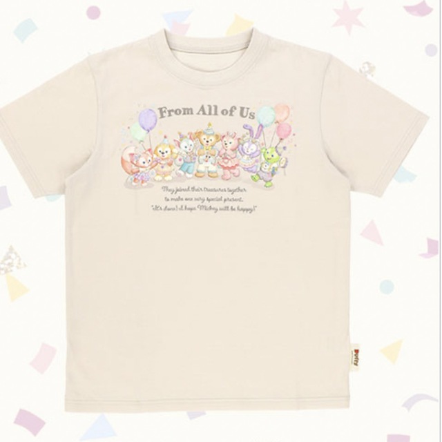 Disney(ディズニー)のダッフィー&フレンズ フロムオールオブアス Tシャツ レディースのトップス(Tシャツ(半袖/袖なし))の商品写真