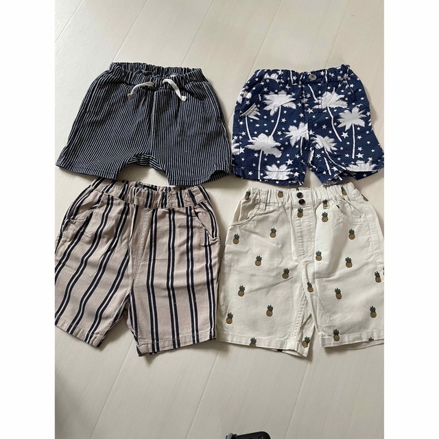 petit main(プティマイン)のハーフパンツ　短パン　90 セット売り キッズ/ベビー/マタニティのキッズ服男の子用(90cm~)(パンツ/スパッツ)の商品写真