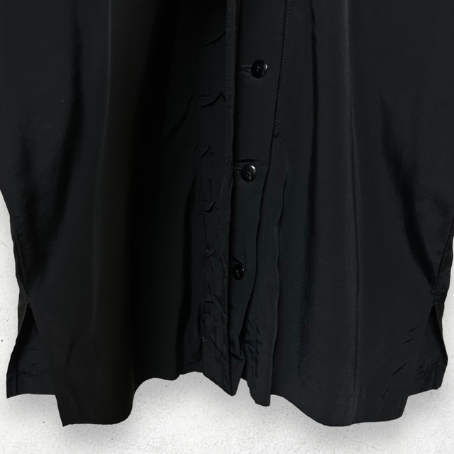 デザインシャツ ドルマンスウィーブ ブラック USA製 レトロ チャイナ
