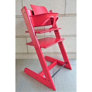 Stokke - 【美品】ストッケ トリップトラップS/N4~ ベビーセット付の