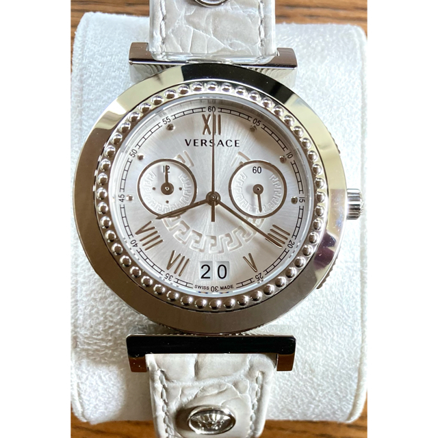 ヴェルサーチ腕時計 VANITY ヴァニティ ホワイト文字盤 未使用新品 