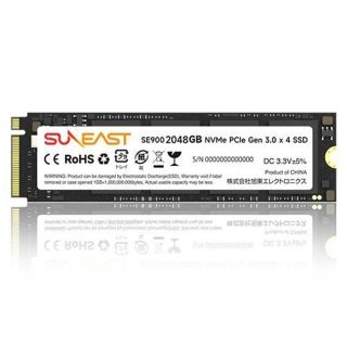 【SUNEAST】2TB SSD 内蔵型 NVMe SE900NVG3 新品！(PCパーツ)