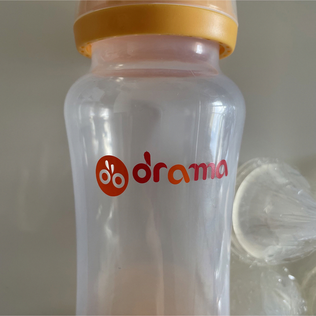 哺乳瓶　drama お出かけ用　乳首5つセット キッズ/ベビー/マタニティの授乳/お食事用品(哺乳ビン)の商品写真