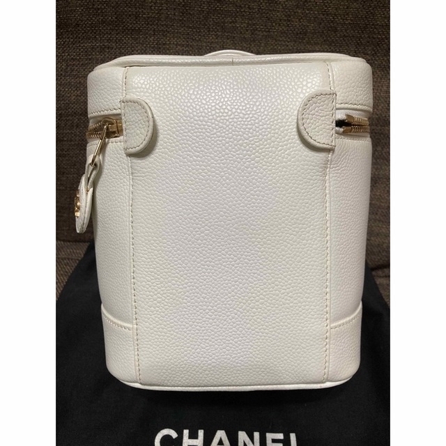 シャネル　CHANEL バニティ　ホワイト　希少