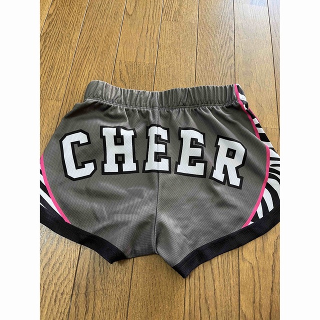 CHEER(チアー)のチア 短パン CHEER ブラック キッズ/ベビー/マタニティのキッズ服女の子用(90cm~)(パンツ/スパッツ)の商品写真