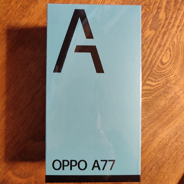 OPPO A77 128GB ブラックスマートフォン/携帯電話