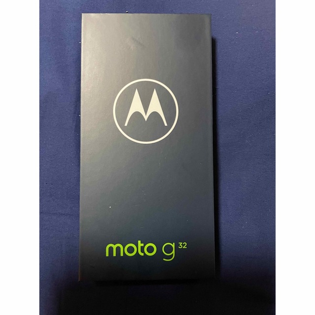 新品未開封 MOTOROLA スマートフォン moto g32 サテンシルバー