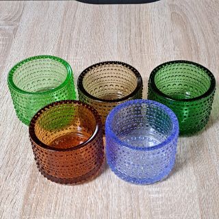 イッタラ(iittala)のsaruchi様専用出品　カステヘルミ　キャンドルホルダー５個セット(置物)