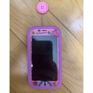 エヌティティドコモ(NTTdocomo)のdocomo キッズケータイ　sh03m  ピンク(携帯電話本体)