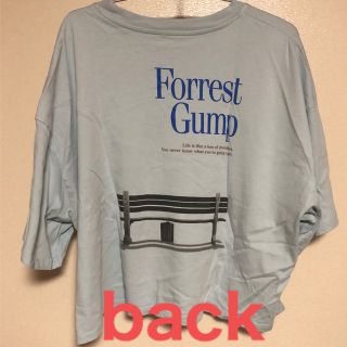 ジーユー(GU)のGU フォレスト・ガンプ  ビッグシルエットTシャツ(Tシャツ(半袖/袖なし))