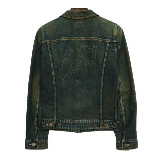 サンローラン(Saint Laurent)のサンローラン パリ DEAD RAT ヴィンテージ加工 デニムジャケット 331576 メンズ インディゴブルー SAINT LAURENT PARIS 【中古】 【アパレル・小物】(その他)