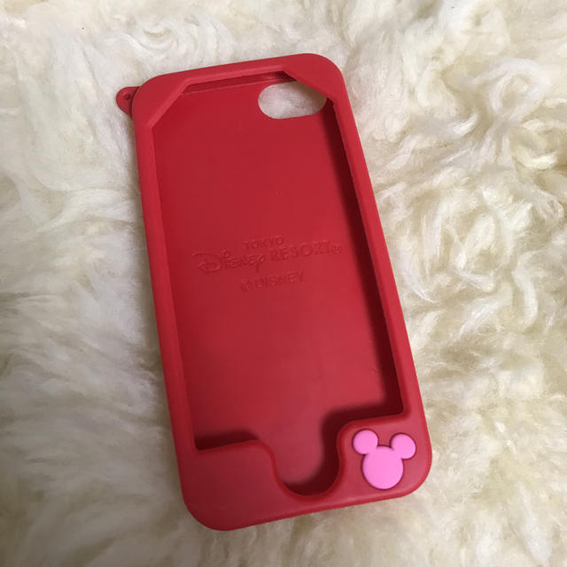 Disney(ディズニー)のミニーちゃん iPhoneケース スマホ/家電/カメラのスマホアクセサリー(iPhoneケース)の商品写真