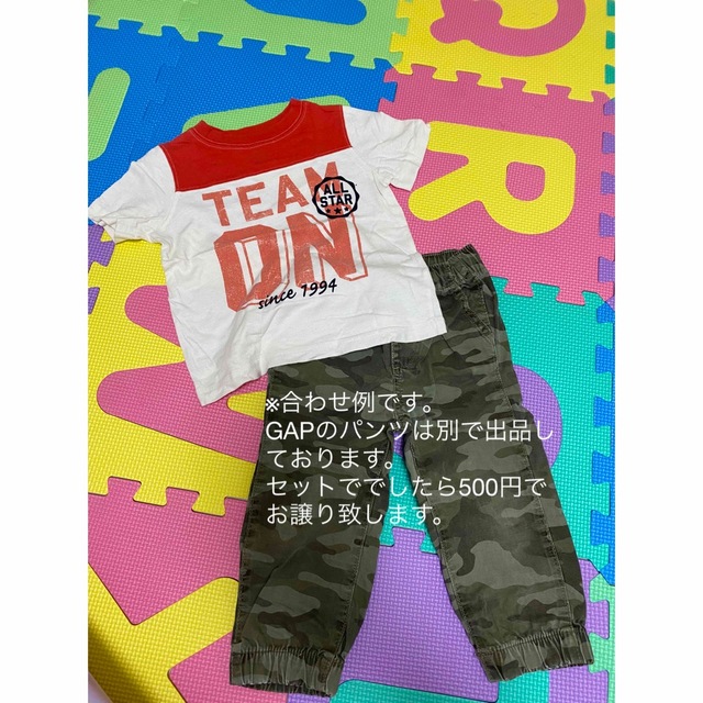 Old Navy(オールドネイビー)のベビー服　OLDNAVY Tシャツ 2T(95cm程度) キッズ/ベビー/マタニティのキッズ服男の子用(90cm~)(Tシャツ/カットソー)の商品写真