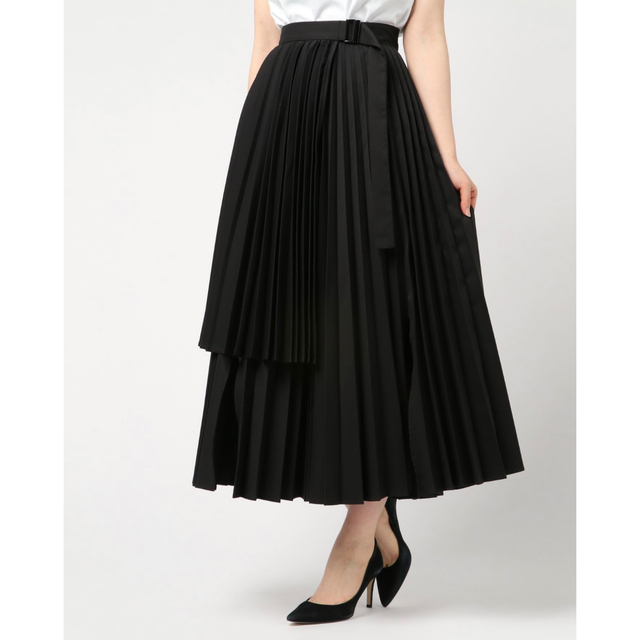 CLANE クラネ　3WAY MILITARY PLEAT SKIRT 2