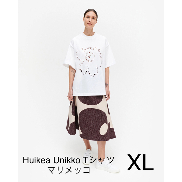 Tシャツ(半袖/袖なし)Huikea Unikko Tシャツ　マリメッコ ウニッコ　marimekko