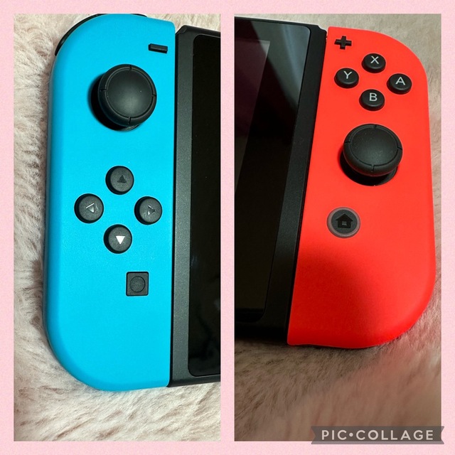 ニンテンドースイッチ Switch本体 ネオンブルー ネオンレッドの通販 by