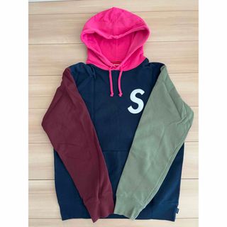 シュプリーム(Supreme)のS Logo Colorblocked Hooded supremeパーカー(パーカー)