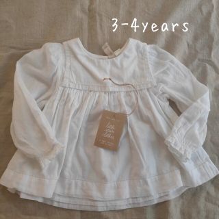 キャラメルベビー&チャイルド(Caramel baby&child )の【美品】Little cotton clothes   セーラーブラウス(ブラウス)