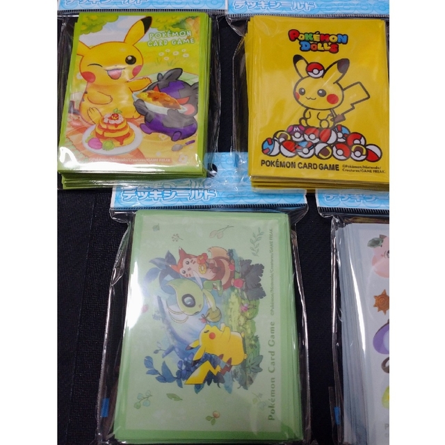 ポケモンカード　デッキシールドまとめ売り　新品、未開封