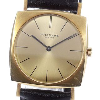 パテックフィリップ(PATEK PHILIPPE)の訳あり パテックフィリップ PATEK PHILIPPE 3523 K18YG cal.175 手巻き メンズ _741586【ev10】(腕時計(アナログ))