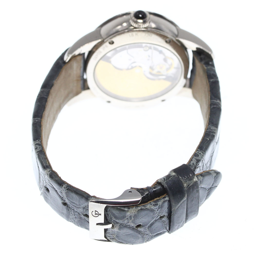 GIRARD-PERREGAUX(ジラールペルゴ)のジラール・ペルゴ GIRARD-PERREGAUX 80480 キャッツアイ K18WG ダイヤベゼル 8P 自動巻き メンズ _732101【ev10】 メンズの時計(腕時計(アナログ))の商品写真