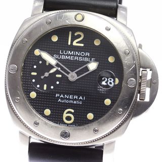 パネライ(PANERAI)の訳あり パネライ PANERAI PAM00025 ルミノール サブマーシブル スモールセコンド 自動巻き メンズ _745069(腕時計(アナログ))