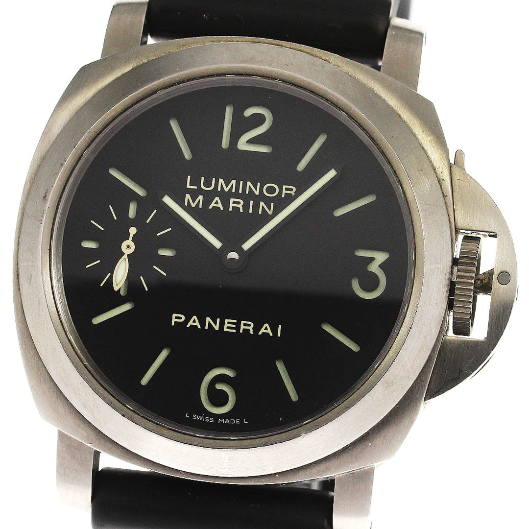 パネライ PANERAI PAM00177 ルミノールマリーナ スモールセコンド 手巻き メンズ 箱・保証書付き_743106