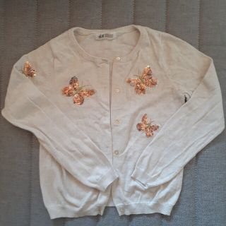 エイチアンドエム(H&M)のキッズカーディガン(カーディガン)